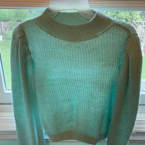 Blue oversized sweater